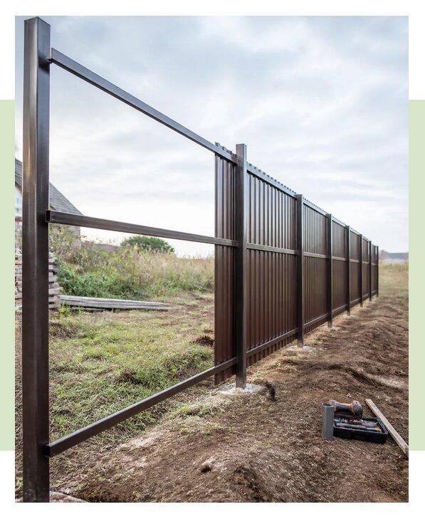 Установка недорогого забора в Красногорске по цене от 2540 р. | ЗаборЭксеперт-Крр